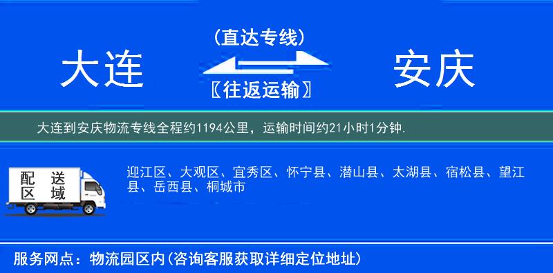 大連到物流專線