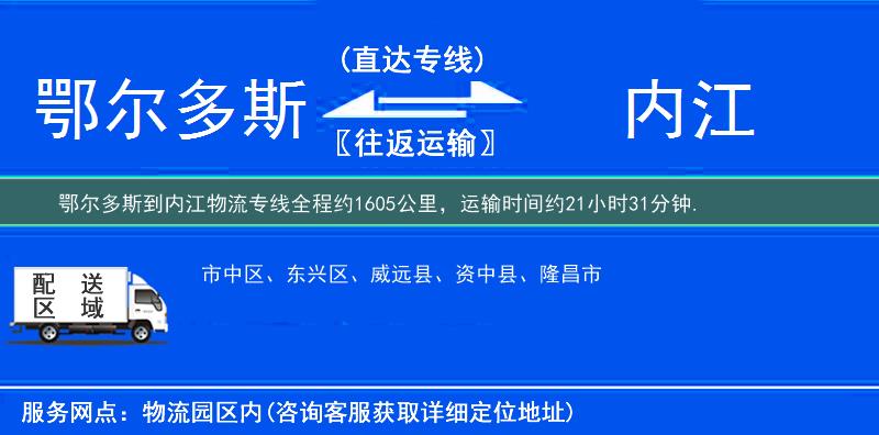 鄂爾多斯到物流專線