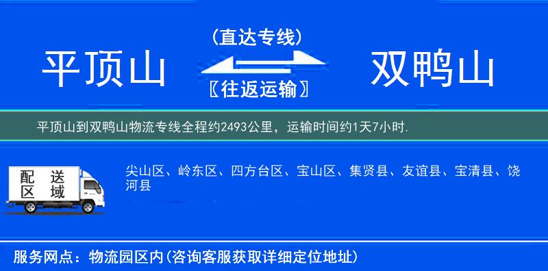 平頂山到物流專線